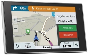 GARMIN DriveLuxe 51 LMT-D, Licence map Europe+Moldova, 5.0" LCD (800*480), MicroSD, Bluetooth, WiFi, Hands-free calling, Powered magnetic mount,Junction view, Lane assist, Smart notifications,Lifetime traffic updates, Battery life up to 1 hours, 231g thumbnav 1