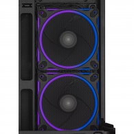 Carcasa ASUS Prime AP202 ARGB Tempered Glass/ noPSU / 3x MR120 ARGB fans/ mATX / Black thumbnav 8