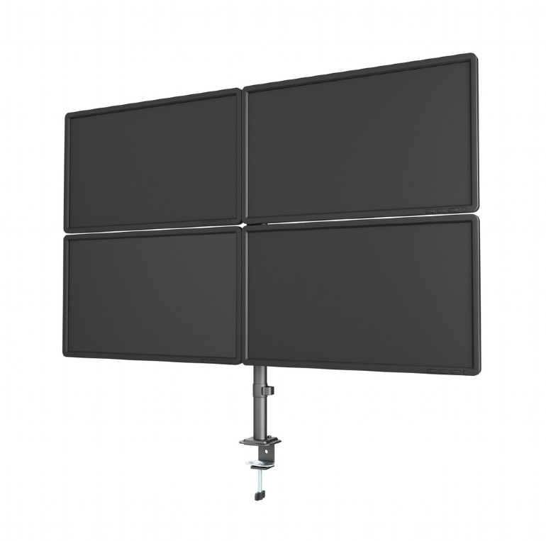 Регулируемый настольный кронштейн для 4 мониторов 13”-32”  Gembird MA-D4-01 photo 5