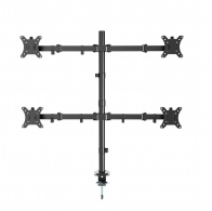 Регулируемый настольный кронштейн для 4 мониторов 13”-32”  Gembird MA-D4-01 thumbnav 1