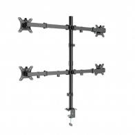 Регулируемый настольный кронштейн для 4 мониторов 13”-32”  Gembird MA-D4-01 thumbnav 3