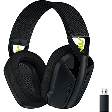Casti Logitech Gaming G435 LIGHTSPEED Wireless, Black photo 1