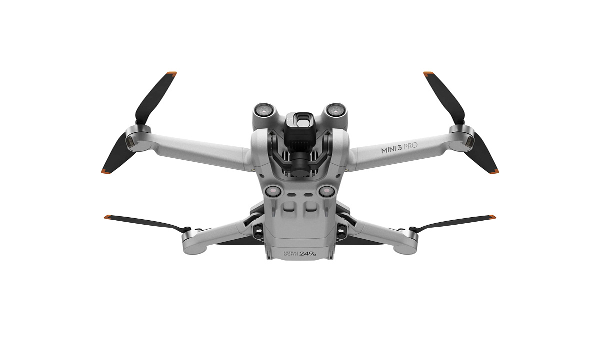 Drona DJI Mavic Mini 3 PRO + Smart Controller  / Portable Drone, RC, 48MP photo, 4K 60fps/FHD 120fps camera with gimbal, max. 4000m height / 57.6kmph speed, max. flight time 34min, Battery 2453 mAh, 249g photo 1