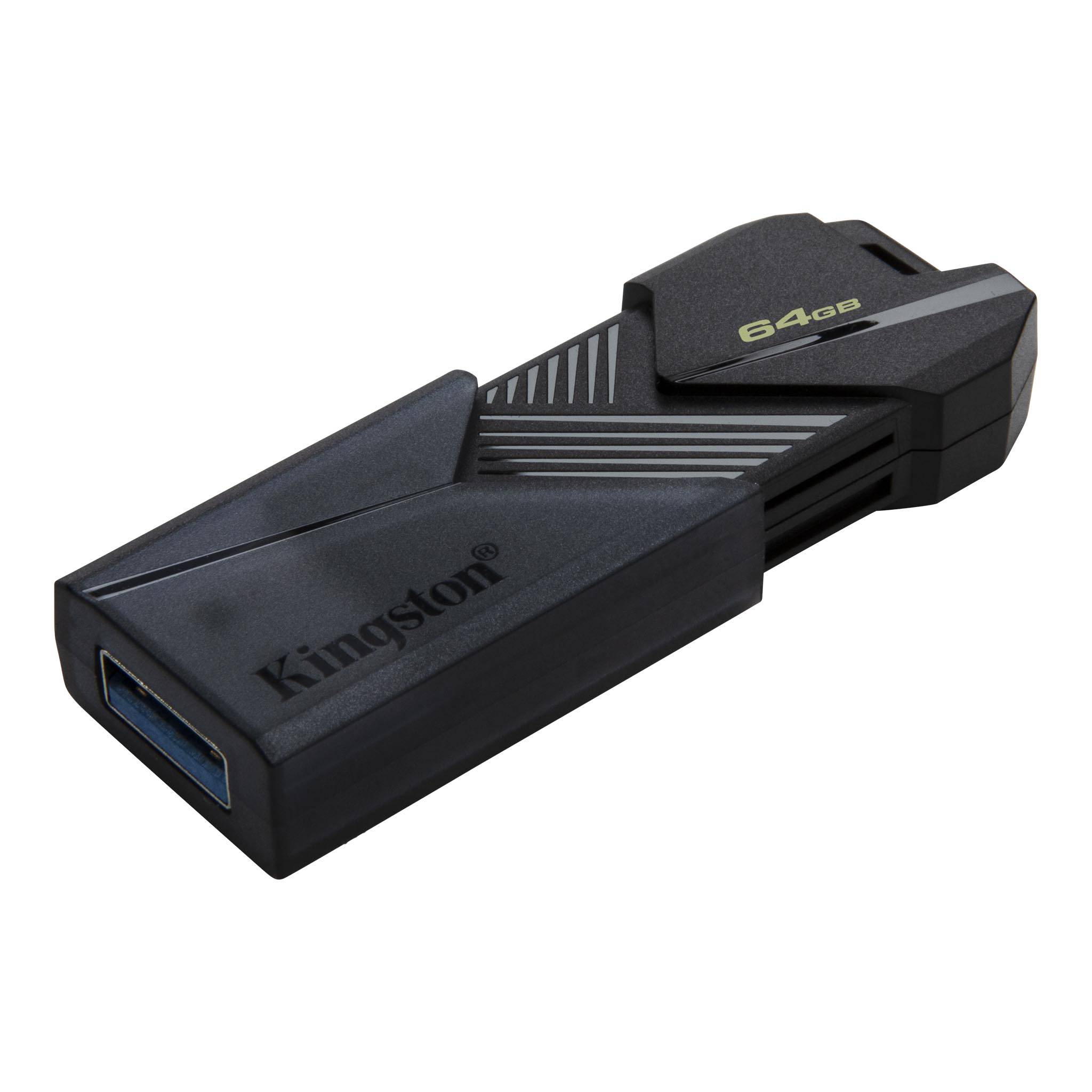 Флеш-накопитель USB3.2  Kingston DataTraveler Exodia Onyx 64ГБ / Black photo 2