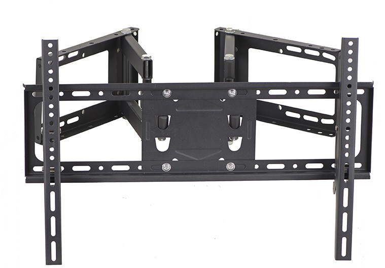 Full-motion TV-Wall Mount for 37 -80”- Gembird ”WM-80ST-02”, allows up to 120 degrees swivel and 20 degrees tilting, max. 60 kg, Distance to wall: 58 - 402 mm, max. VESA 600 x 400, Black photo 3