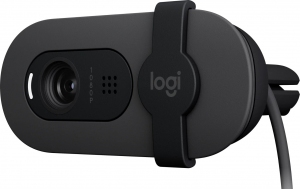 Camera web Logitech Brio 100 / 1080p/30fps / privacy shutter / mic / USB-A / Graphit thumbnav 4