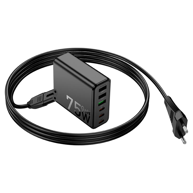 Statie de incarcare HOCO C133A Earl 75W PD45W + QC3.0 EU photo 5