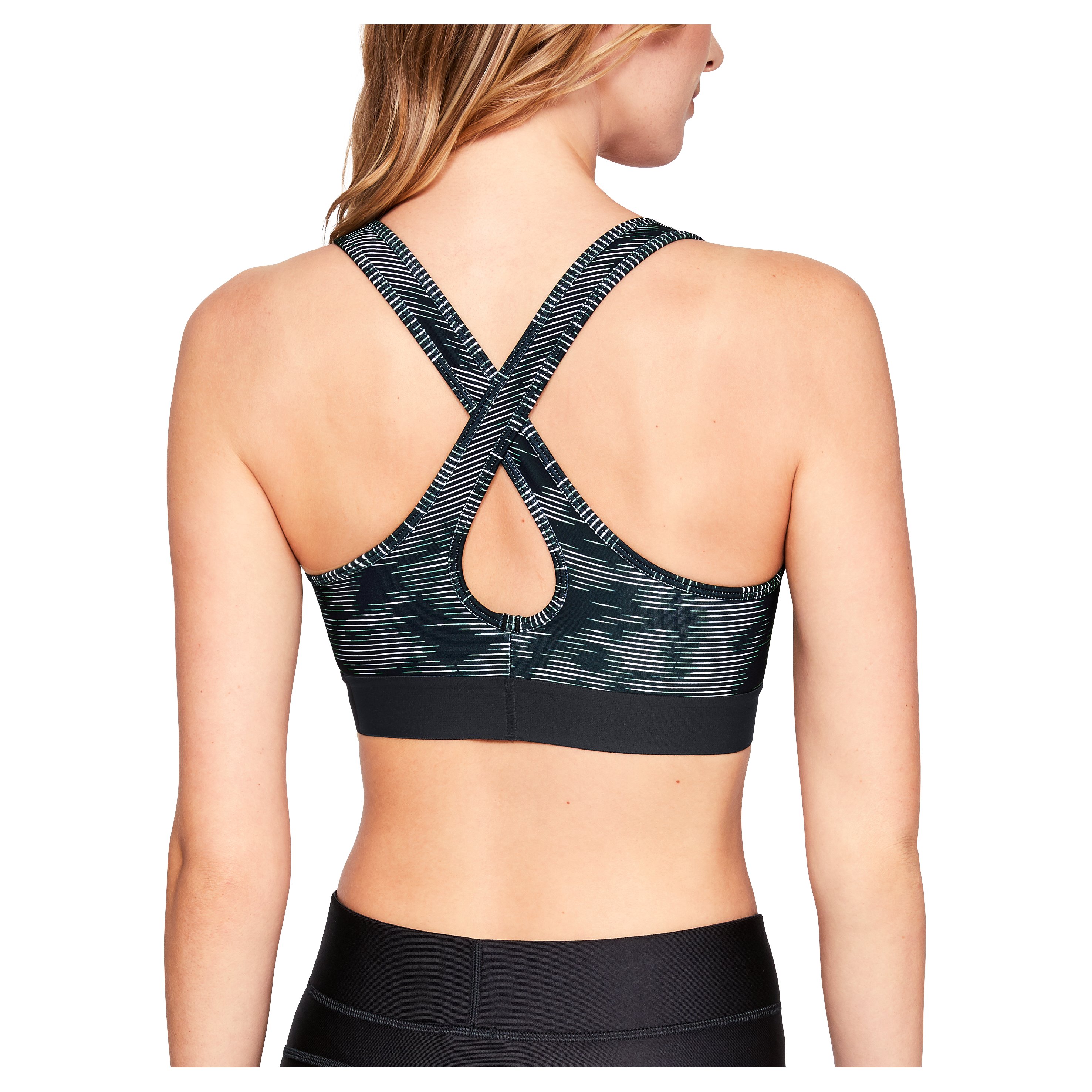 Bra sportive Under Armour Mid Crossback Print / Femei / XS  photo 3