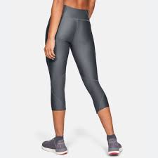 Panta-colanti Under Armour Fly Fast Capri / Femei / SM / Gri photo 2
