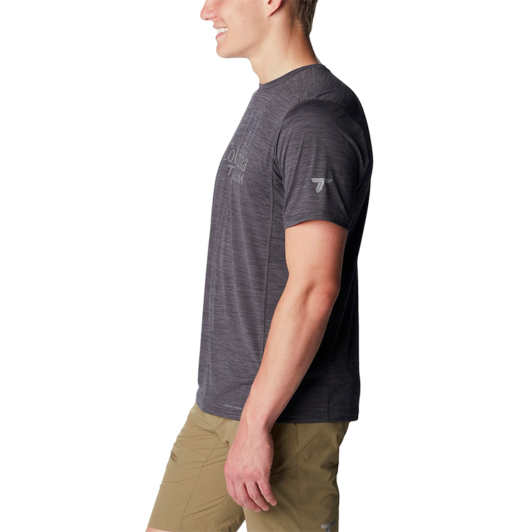 Tricou bărbătesc Columbia M Titan Pass Graphic Tee S Gri photo 2