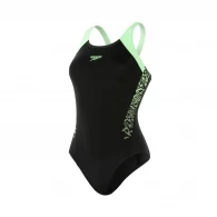  Speedo BOOM SPL MSBK AF BLACK/GREEN 