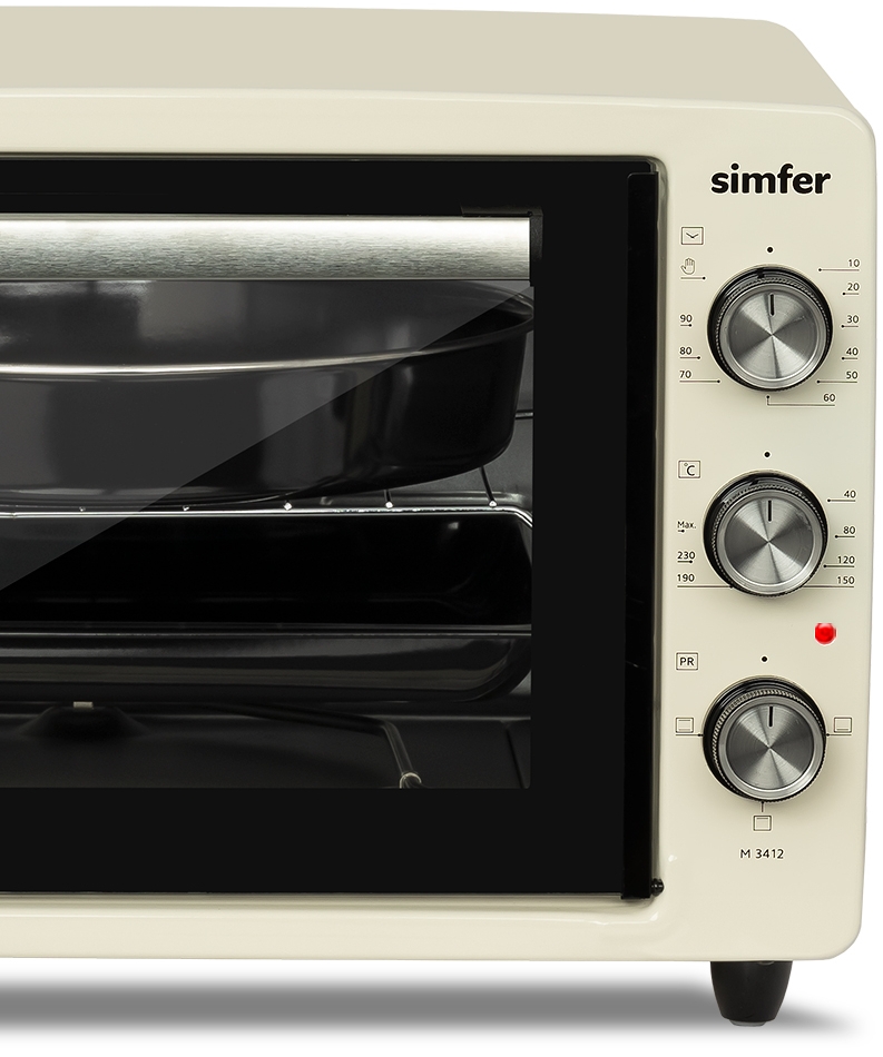 Cuptor electric Simfer M3412, 34 l, 1300 W, Bej photo 2