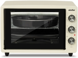 Электрическая печь Simfer M3412, 34 л, 1300 Вт, Бежевый 