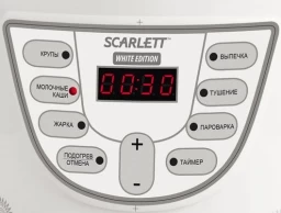 Мультиварка Scarlett SCMC410S12, 700 Вт, 6 программ, Белый thumbnav 3