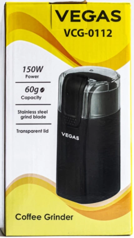 Risnita de cafea Vegas VCG0112 Rotativ / Negru photo 4