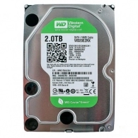 3.5" HDD 2.0TB Western Digital WD20EZRX Caviar® Green™, IntelliPower, 64Mb, SATAIII, FR 