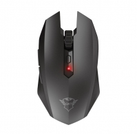 Trust Gaming Mouse GXT 115 Macci Wireless, Micro receiver, 800-2400 dpi, 6 program buttons, Black thumbnav 1
