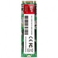 M.2 SATA SSD 240GB Silicon Power Ace M55, Interface: SATA III 6Gb/s, M.2 Type 2280 form factor, Sequential Reads: 560 MB/s/ Writes: 530 MB/s, MTBF 1.5mln, SLC Cash, suports Intel® ISRT, TRIM, NCQ, Phison controller, 3D NAND TLC 