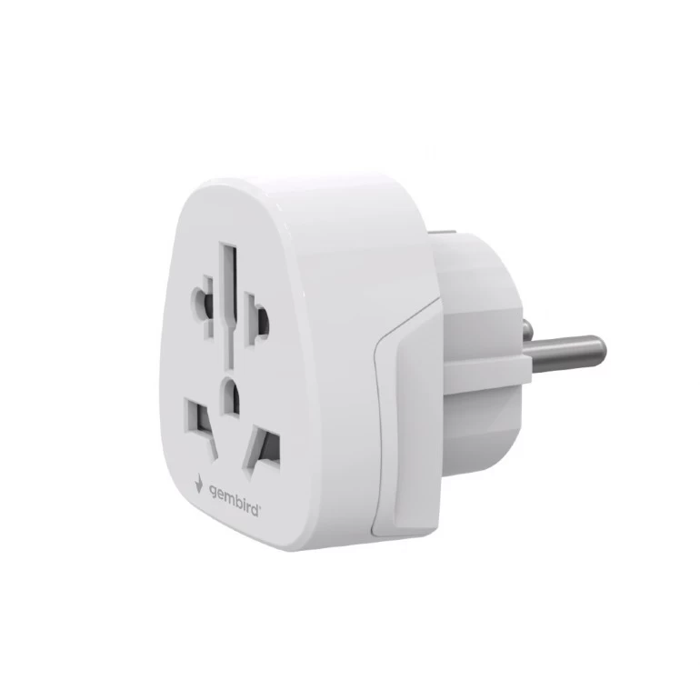 Adaptor de alimentare international la UE, 15A Gembird A-AC-EUMINTF photo 1