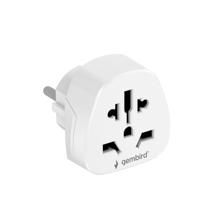 Adaptor de alimentare international la UE, 15A Gembird A-AC-EUMINTF photo 2