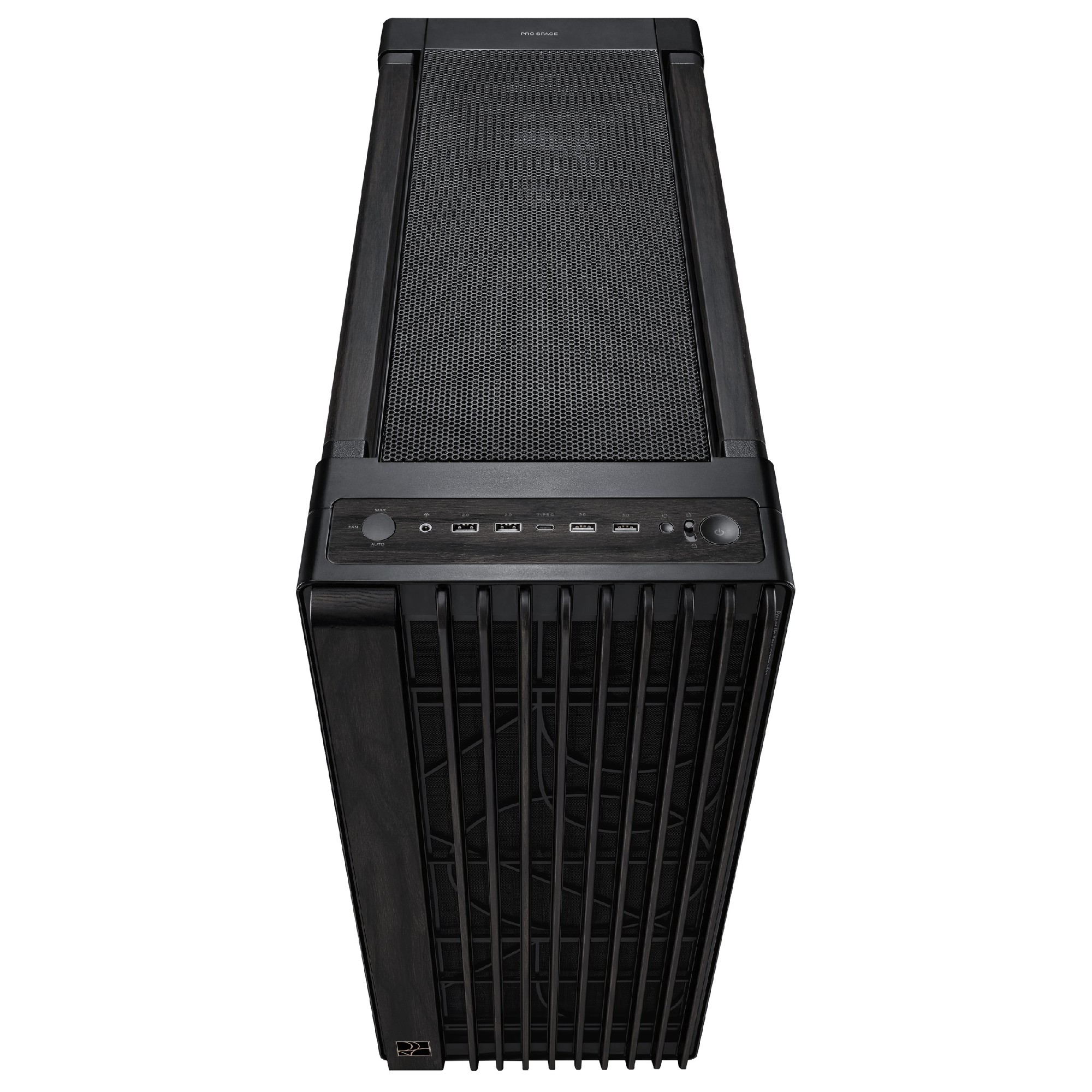 Carcasa ASUS ProArt PA602 Wood Edition- Glass Panel/ no PSU / 2x220mm, 1x140mm fan/ EATX/ Black photo 4