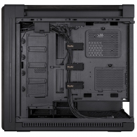 Carcasa ASUS ProArt PA602 Wood Edition- Glass Panel/ no PSU / 2x220mm, 1x140mm fan/ EATX/ Black thumbnav 9