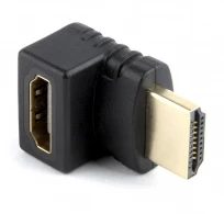 Adapter HDMI-HDMI - Gembird A-HDMI270-FML, Adapter HDMI female 270° to HDMI male, gold plated contacts 