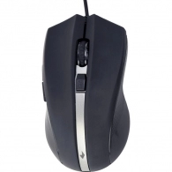 Gembird MUS-GU-02, 6-button G-laser mouse with scroll wheel, 800-2400dpi, USB, Black 