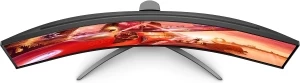49.0” Игровой Монитор AOC AGON AG493QCX / Curved / UltraWide / 32:9 / 144Hz / Black/Silver thumbnav 4