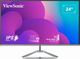 23.8” Monitor VIEWSONIC VX2476-SMH / 4ms / Silver/Black 