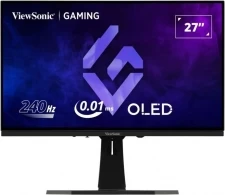 27.0” Monitor Gaming VIEWSONIC XG272-2K-OLED / OLED / 0,01ms / 2K / 240Hz / Black/White 