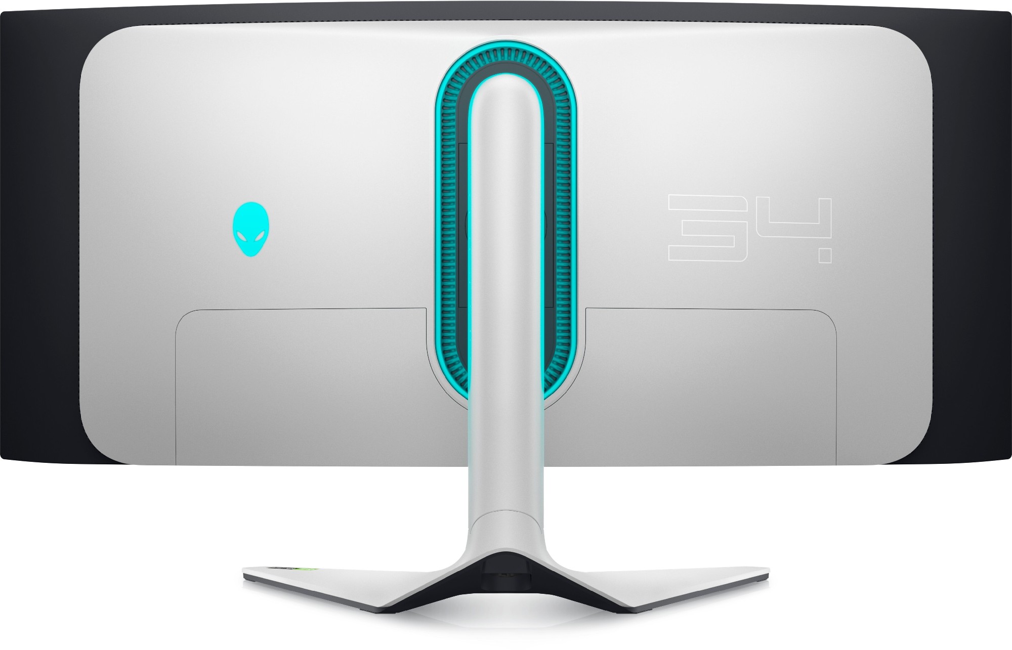 34.1" Monitor Gaming DELL Alienware AW3423DW/ OLED Quantum Dot/ WQHD/ Curved/ 0.1ms/ 21:9/ 165Hz/ Black photo 4