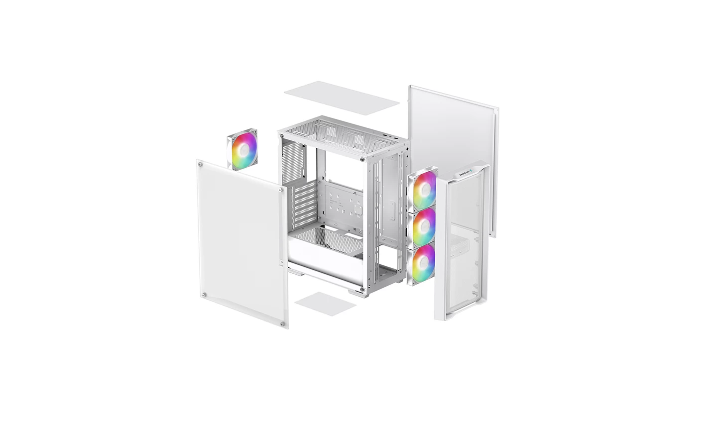 Carcasa DEEPCOOL CC560 MESH V2 WH / w/oPSU / Side-Window / ATX / White photo 10