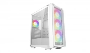 Carcasa DEEPCOOL CC560 MESH V2 WH / w/oPSU / Side-Window / ATX / White 