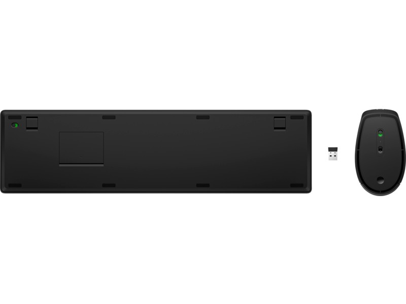 Tastatura si mouse Wireless HP 655, Black photo 3
