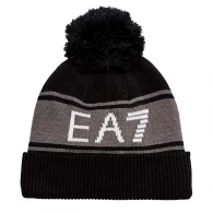  EA7 EMPORIO ARMANI MAGLIERIA BEANIE HAT 