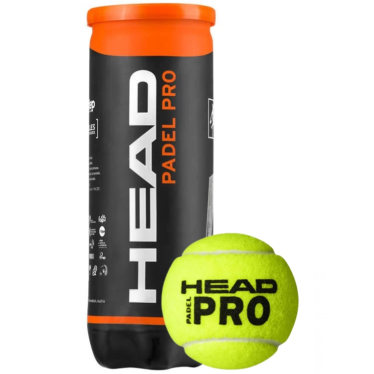 Набор мячей для падел-тенниса 3 шт HEAD PADEL PRO photo 1