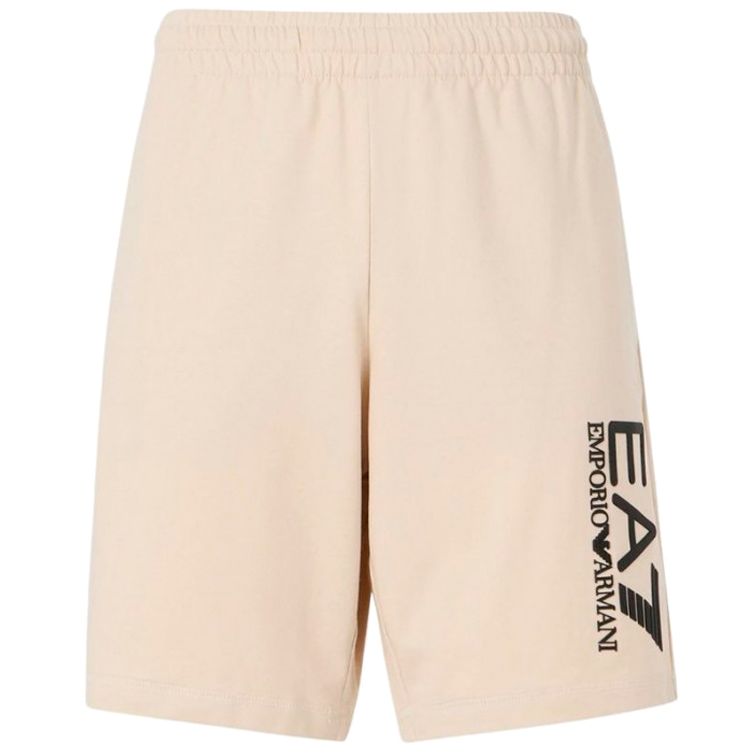 Шорты мужские EA7 EMPORIO ARMANI TRAIN VISIBILITY M SHORTS COFT XS Бежевый photo 2