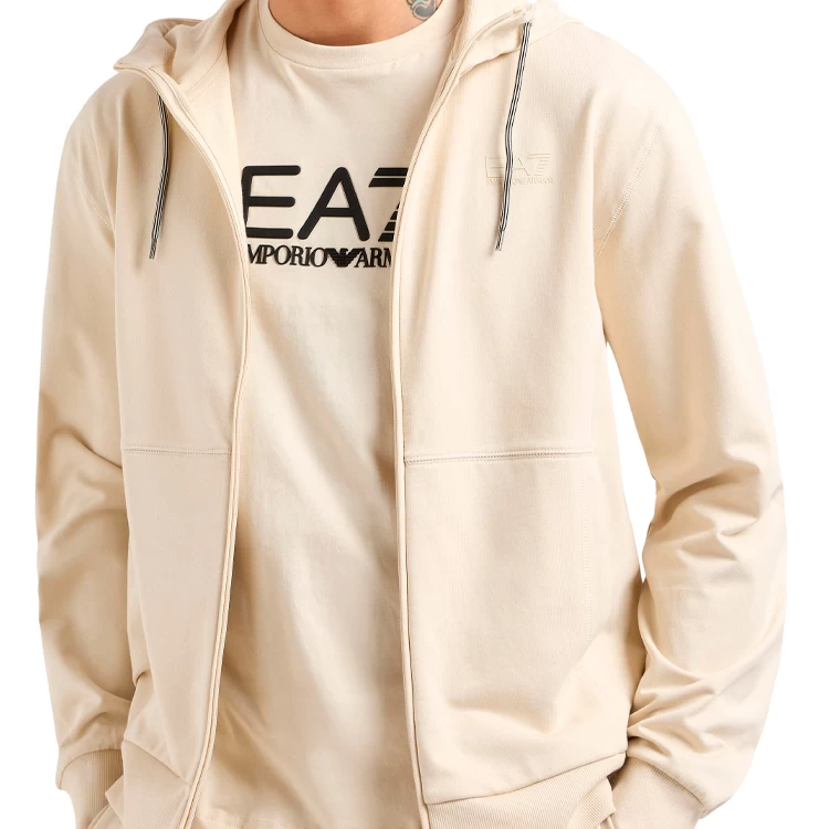 Trening pt Barbati EA7 EMPORIO ARMANI TRAIN VISIBILITY M T-SUIT HOOD XS Bej photo 5