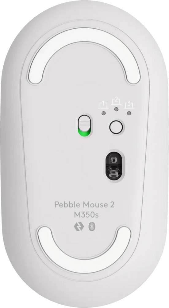 Mouse fara fir Logitech Pebble Mouse 2 M350S (910-007013) Alb / Optic / Alb photo 5