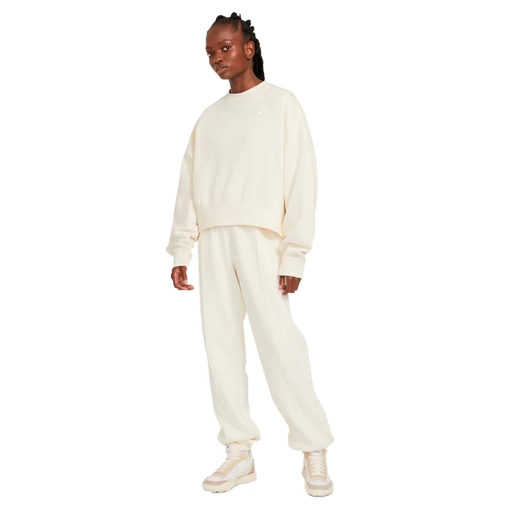 Брюки Nike W NSW PANT FLC TREND L Бежевый Женский photo 5