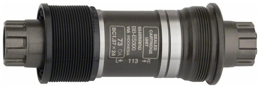Butuc pedalier SHIMANO BB-ES300, BSA, 73-113MM photo 2