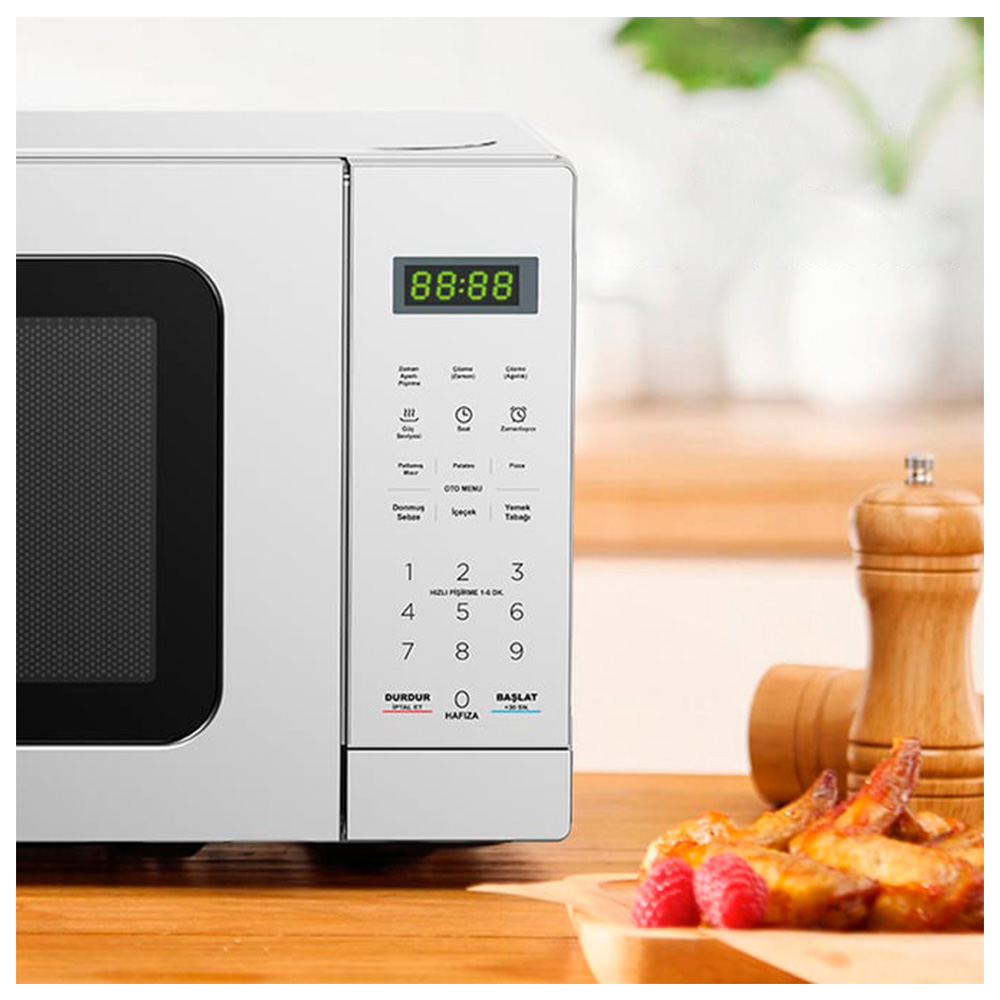 Cuptor cu microunde Kumtel HM-13 700 W / 20 l / Alb photo 4