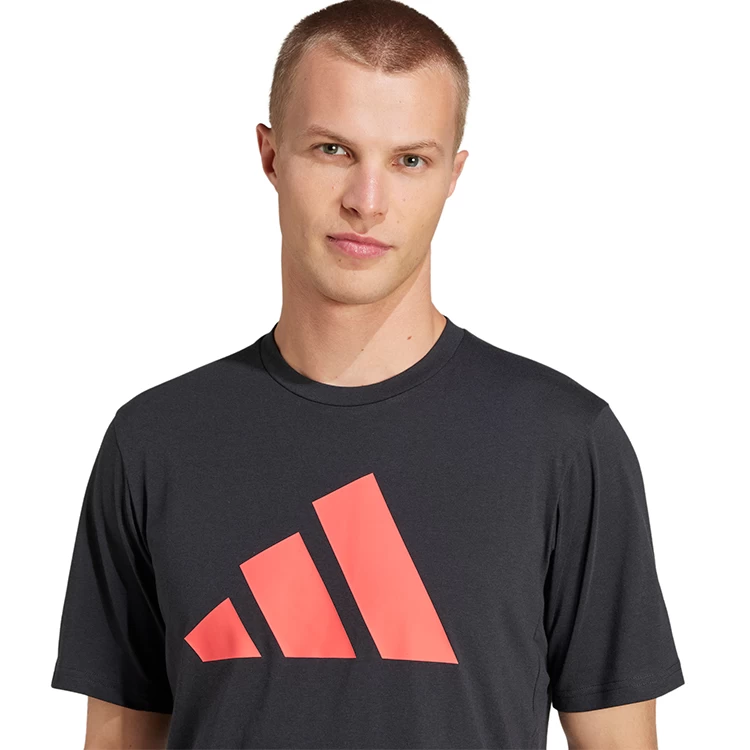 Tricou bărbătesc Adidas TR-ES FR LOGO T M Negru photo 4