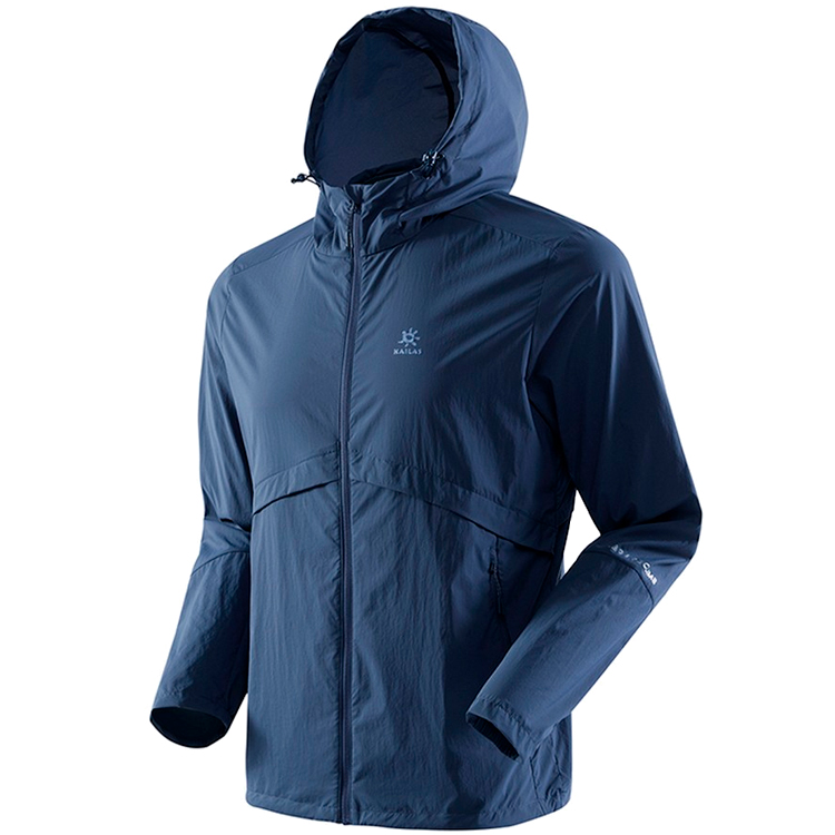 Jachetă Kailas GREEN MOUNTAIN LIGHTWEIGHT THIN WIND JACKET MEN XL Bleu pentru bărbați  photo 4