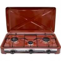 Плита настольная газовая Monarch M6013, 3 конфорок, Коричневый 