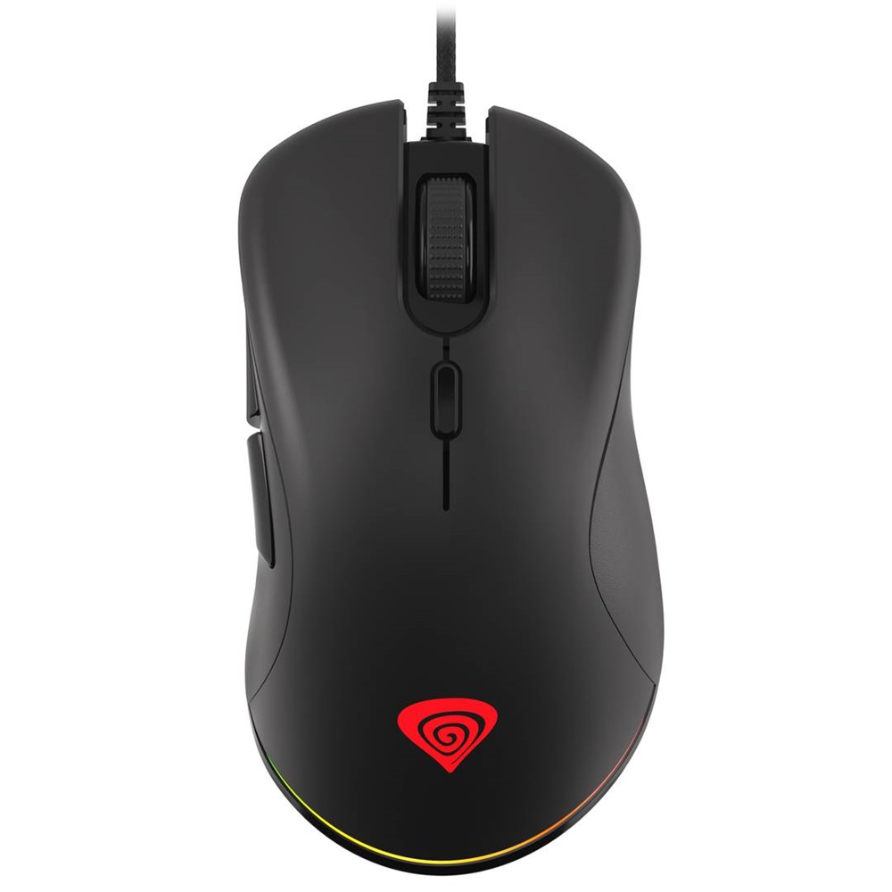 Genesis Mouse Krypton 200, 6400 DPI, RGB Illuminated, Silent, With Software, Black photo 1 Genesis Mouse Krypton 200, 6400 DPI, RGB Illuminated, Silent, With Software, Black photo 1