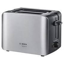 Тостер Bosch TAT6A913, 2 тоста, 1090 Вт, Серебристый photo 1