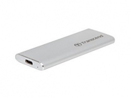 M.2 SSD External case Transcend TS-CM42S, Type 2242, USB3.1 (5Gb/s) interface, Silver, 81.41mm x 33.6mm x 7.5mm thumbnav 1