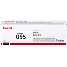 Laser Cartridge Canon 055 (3013C002), yellow (2100 pages) for MF742Cdw, MF744Cdw, MF746Cx, LBP663Cdw, LBP664Cx photo 1
